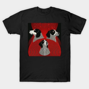 Abstract Dogs T-Shirt